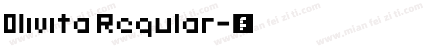 0livita Regular字体转换